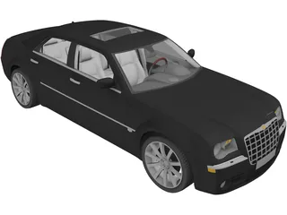 Chrysler 300C SRT8 (2005) 3D Model