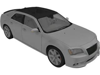 Chrysler 300C SRT8 (2012) 3D Model