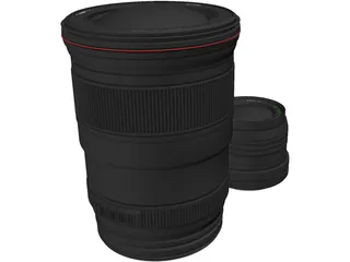 Canon Lenses 3D Model