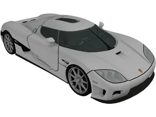 Koenigsegg CCX 3D Model