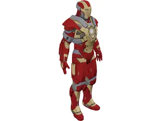 Iron Man Heartbreaker 3D Model