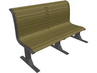 Bench 3D Model