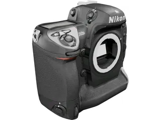 Nikon D2Xs 3D Model