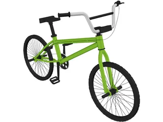 BMX Bike 3D Model