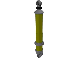 Ohlins Shock 3D Model