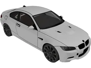 BMW M3 E92 3D Model