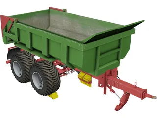 Hilken Trailer HI2250SMK 3D Model