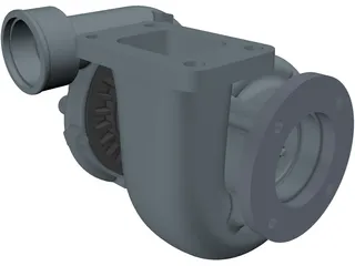 Turbocharger 3D Model