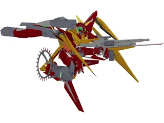 Kyrios Gundam 3D Model