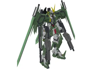 Gundam Dynames Third 3D Model