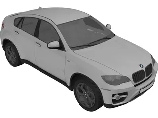 BMW X6 3D Model