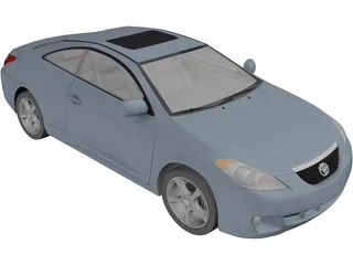 Toyota Camry Solara Coupe (2006) 3D Model