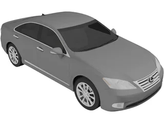 Lexus ES350 (2008) 3D Model