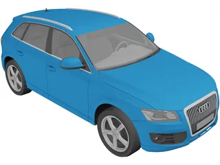 Audi Q5 (2009) 3D Model