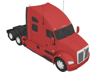 Kenworth T700 (2010) 3D Model