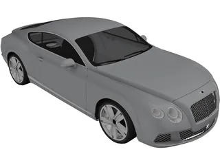Bentley Continental GT (2012) 3D Model