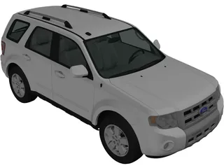 Ford Escape (2012) 3D Model