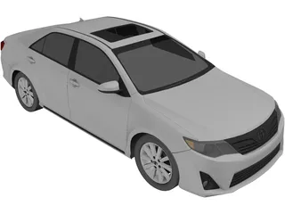 Toyota Camry (2012) 3D Model