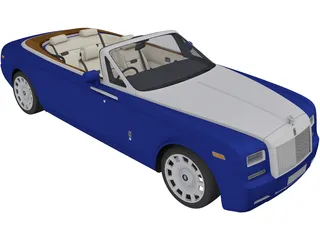 Rolls-Royce Phantom Drophead Coupe (2013) 3D Model