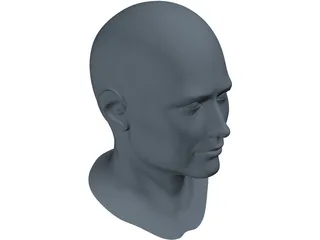 Human Face 3D Model