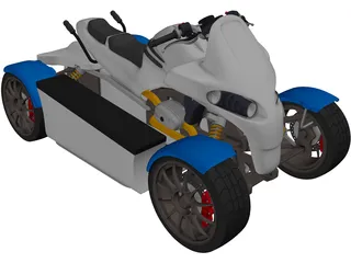 Quad Concept 3D Model