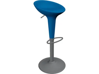 Bar Stool Bombo 3D Model