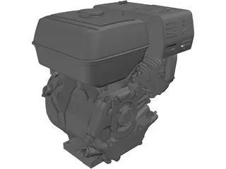 Honda GX240-270 Engine 3D Model
