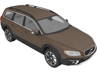 Volvo XC70 (2013) 3D Model