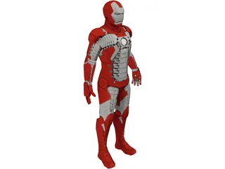 Iron Man Mark 5 3D Model