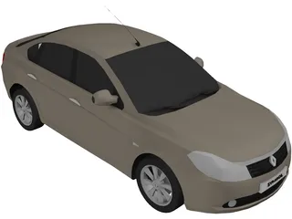 Renault Symbol (2010) 3D Model