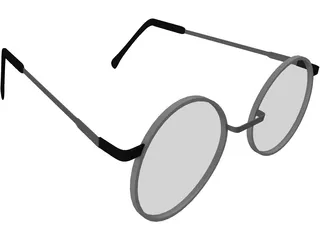 Glasses 3D Model