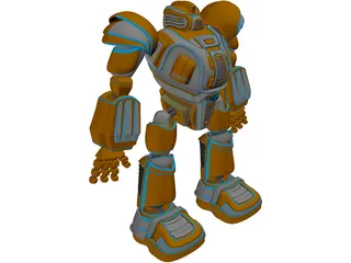 Robot Concept 3D Model