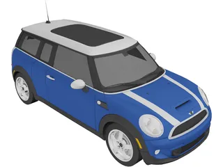 Mini Clubman (2008) 3D Model