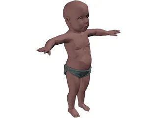 Baby 3D Model