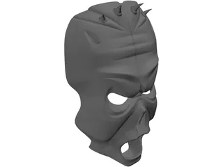 Alien Mask 3D Model