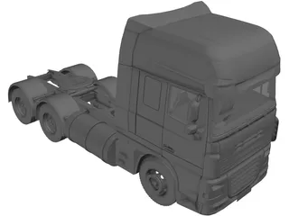 DAF Truck 3D Model