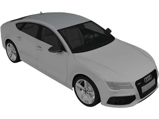 Audi RS7 (2014) 3D Model