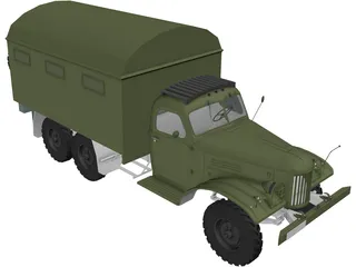 ZIL 157 3D Model