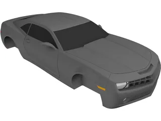 Chevrolet Camaro Body (2010) 3D Model