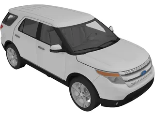 Ford Explorer (2011) 3D Model