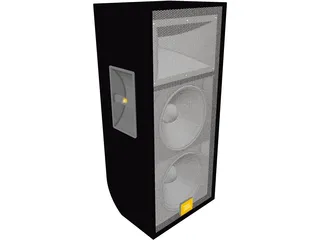 JBL Twin Speaker 3D Model