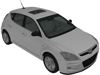 Hyundai i30 (2010) 3D Model