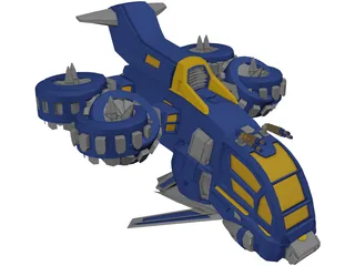 Airship 3D Model