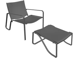 Dalio Chair 3D Model