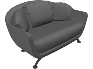 Sofa Alabama 3D Model