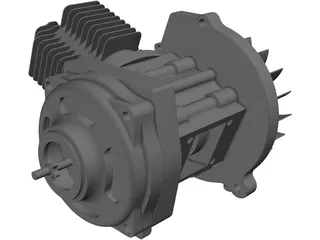 Zenoah G2D Engine 3D Model