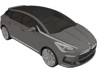 Citroen DS5 (2012) 3D Model
