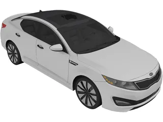 Kia Optima (2011) 3D Model