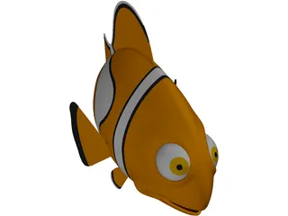 Nemo Fish 3D Model