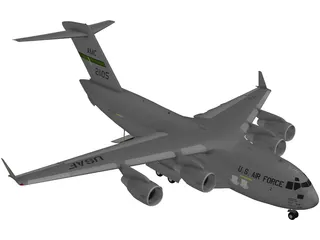 Boeing C-17 Globemaster III 3D Model